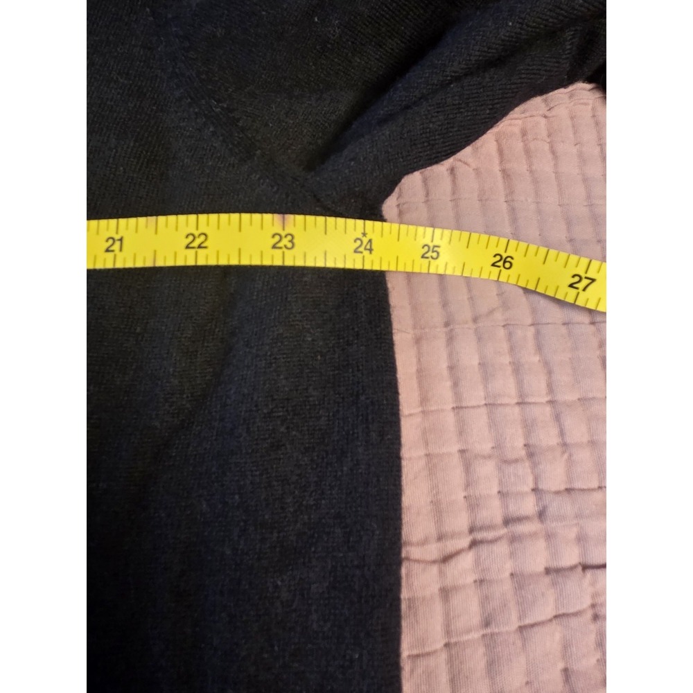 Murano 100% Merino Wool Light Sweater Black 3XT - Picture 4 of 5